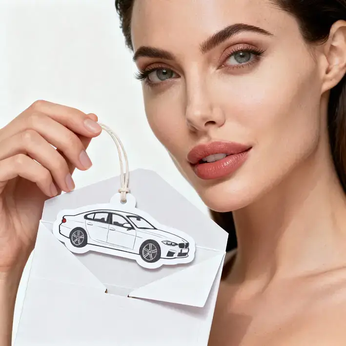 Odorizante auto personalizate imprimate pe ambele părți