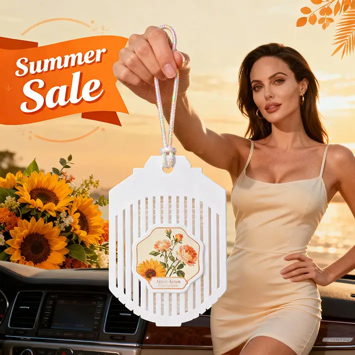 Personalisierte Auto-Duftanhänger: exklusive Prämien für Treueprogramme und Gewinnspiele in Ersatzteilgeschäften