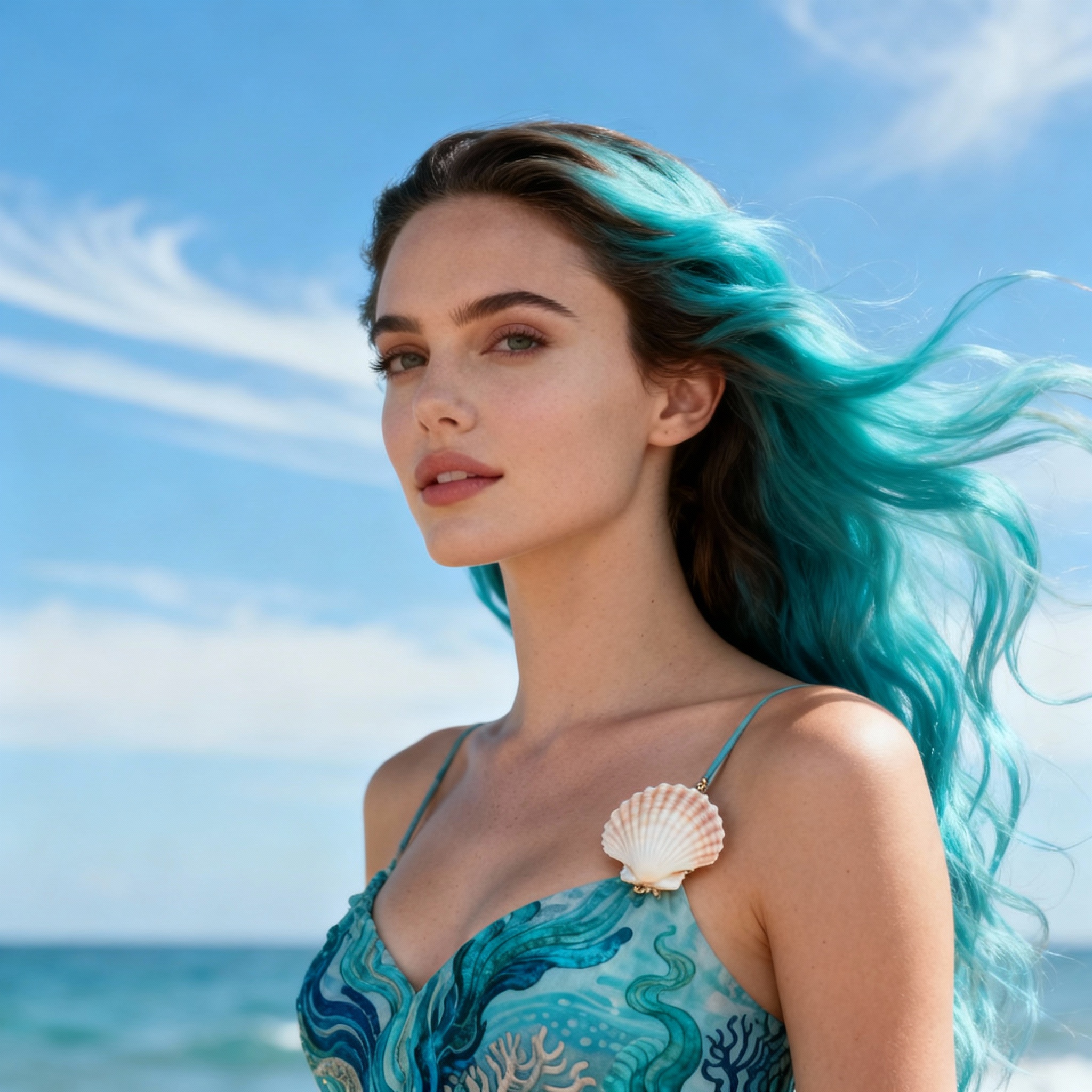 Mar azul